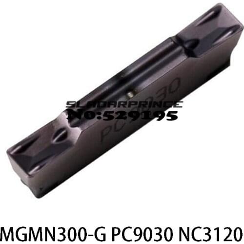 Original Insert MGMN300-G PC9030 MGMN300-G NC3120 MGMN Two-headed Cnc Cutting Carbide Coating Turning Inserts Lathe Tools