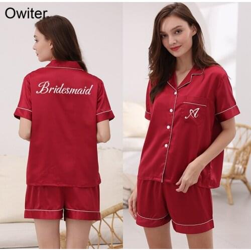 Женские атласные пижамы Owiter China At AliExpress