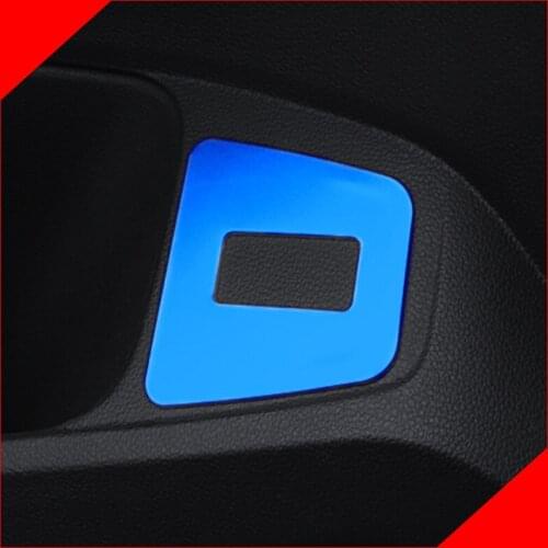 A Little Change Retrofit dedicated trunk switch patch trunk open button bright circle for Tiguan L 2017