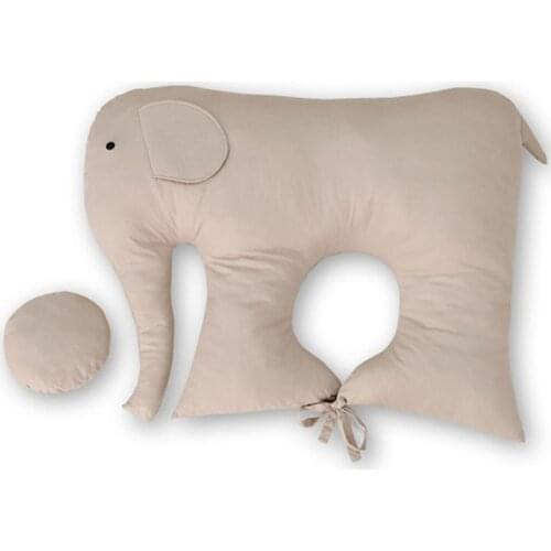 Newborn Photography Props Elephant Plush Cushion Baby Soothing Artifact Soft Sleeping Pillow Cute Multifunctional Animal Doll