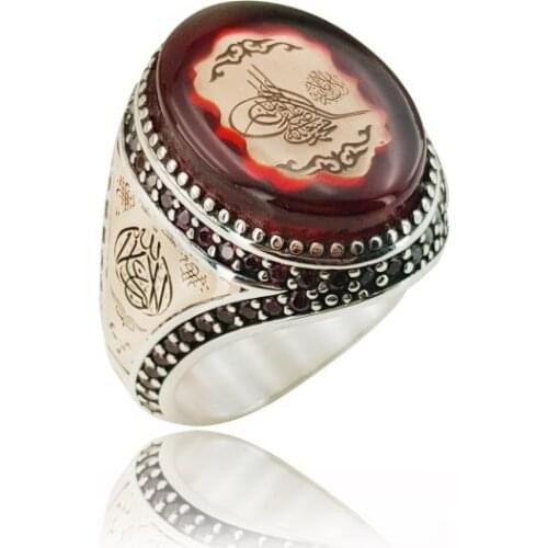 Silver Ring Men Ring Ottoman Ring Turkish Ring Ring for Men