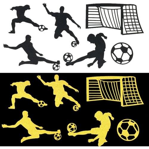 Gold Glitter Football Happy Birthday Cake Topper Sport Birthday Cupcake Topper Supplies for Baby Birthday Party Cake Decorations