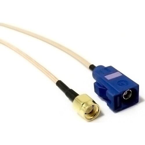 1PC New SMA Male plug To FAKRA C female cable RG316 Wholesale Fast Ship 15CM Adapter