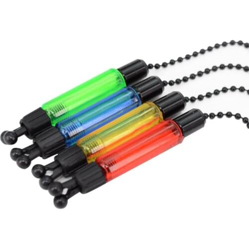 1pc Carp Fishing Alarms Swinger Fishing Hangers Bobbins Swingers For Fishing Bite Alarm Indicator Red/Pink/Yellow/Blue/Green