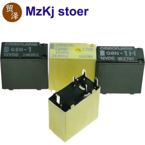4PCS G8N HOT New G8N-1H G8N-1S G8NB-17SR 12VDC DIP5 12V OMRON Auto Relay