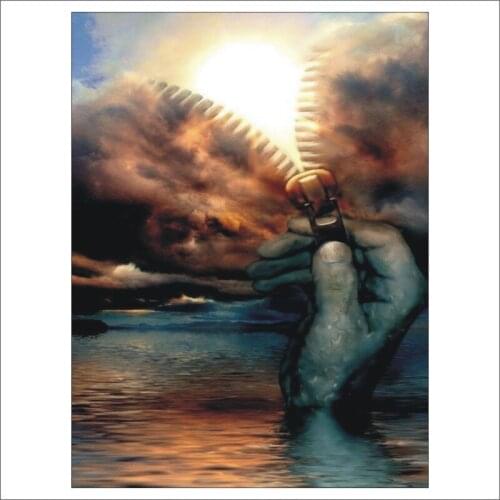 5D DIY diamond painting, sky cross stitch home square diamond embroidery home decoration diamond painting set gift T287