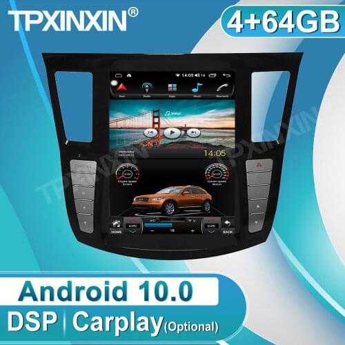 Android 10.0 Carplay 64GB For Infiniti QX60 JX35 2012 - 2019 Radio Recorder Multimedia Player Stereo DVD Head Unit GPS Navigatie