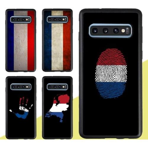Netherlands Flag Case For Samsung Galaxy A51 A71 A31 A21S A20e A50 A70 M31 M21 S9 S10 S20 Plus Note 20 Ultra