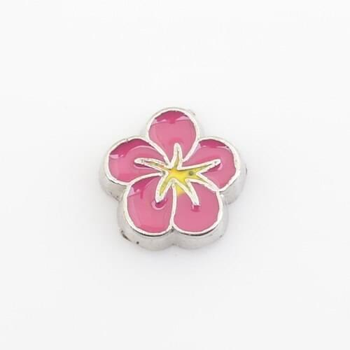 Flower, Floating charms,Fit floating charm lockets, FC0220
