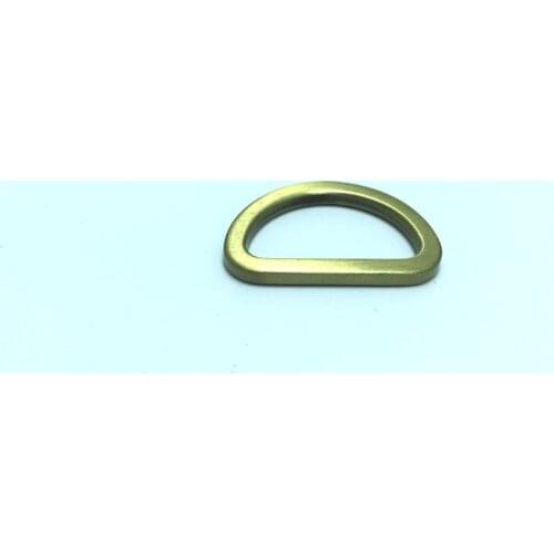 D Rings (1 inch) in Antique Brass Plated Metal Ring for Bag