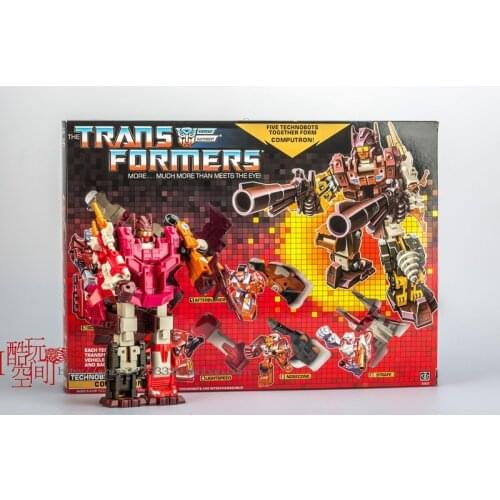 Deformation G1 Bopai combination Calculating King KO version gift box PVC boy model toy