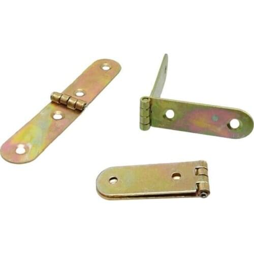 Long Narrow Type Hinge Multi-purpose Cabinet Box iron Hinge 121mm / 75mm X2
