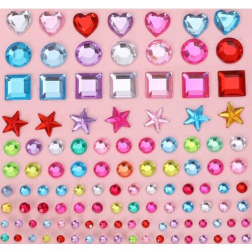 Shiny Star Crystal Diamond Stickers Glinsterende Percha Crystal Decoratieve Stickers Scrapbooking Stok Label Dagboek Briefpapier