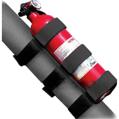 Nylon Car Roll Bar Fire Extinguisher Auto Fixed Holder Auto Holder Car Fixed Straps Interior Nylon Styling Safety For Autom A9B5
