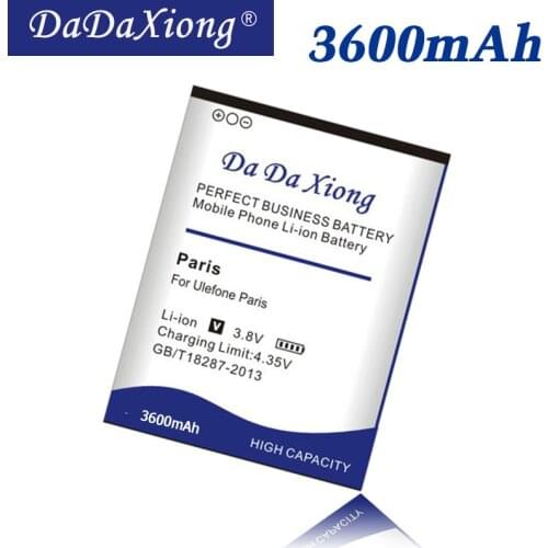 Original 3600mAh Ulefone Paris Battery for Ulefone Paris / Ulefone Paris X Cell Phone Battery