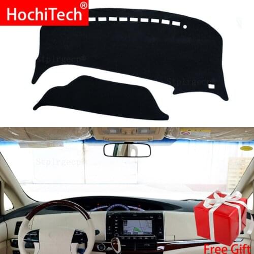 Car Dashboard Avoid Light Pad Instrument Platform Desk Cover Mats Carpets for Toyota Previa 50 2006~2019 XR50 Estima Tarago