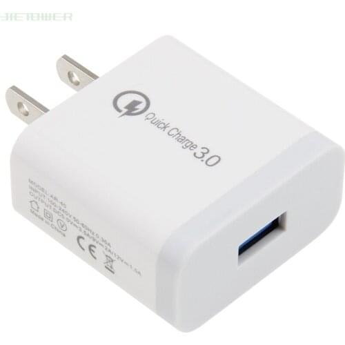 USB Wall Charger Adapter QC3.0 Quick Charge US Plug for Samsung S9 Xiaomi Mi Mix 3 Fast Charging for Huawei 300pcs/lot