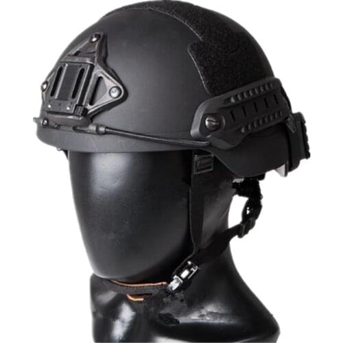 Sentry Helmet (XP) ABS material tactical fast helmet For Airsoft Paintball cycling helmet Black DE FG M L