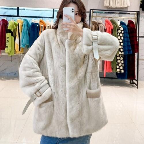 Womens Real Mink Fur Coats Womens Mink Fur Coats Genuine Long Fur Coats Womens Winter Oversized 6xl 5xl 7xl Fur Coats