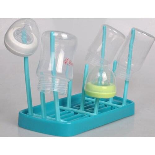 Baby Bottle Drying Rack Feeding Bottles Cleaning Dryer Drainer Storage Nipple Shelf Baby Pacifier Feeding Cup Holder