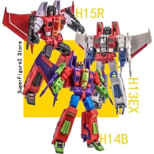 Transformation Newage NA H13EX Starscream H15R Redwing H14B Mirroring Thundercracker Seeker G1 Small Scale Action Figure Toys