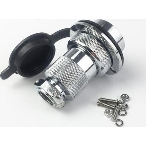 Female and male Flange Aviation plug Ham Radio 30mm Panel waterproof Communication GX30