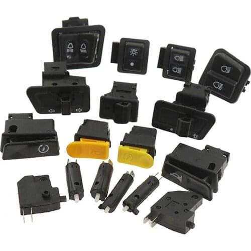 1pcs Motorcycle Start High/Low Beam Light Headlight Horn Turn Signal Button Switches For GY6 ATV Dirt Bike Moped Scooter