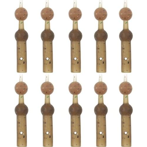 10pcs Anti Sleeves For Carp Feeder Fishing Helicopter Hair Rigs Bead Fishing Tackle Equipment Carp Fishing Accessories