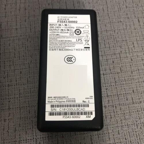 1PC F5S43-60002 22V 455mA AC Power Adapter Charger For HP 1110 1112 2600 3700 3830 3832 3833 Printer Power Supply