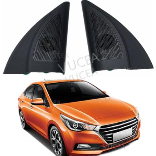 For Hyundai Solaris Accent Verna 2017 2018 2019 2020 Car Audio Speakers Triangle Trumpet Speakers Tweeter With