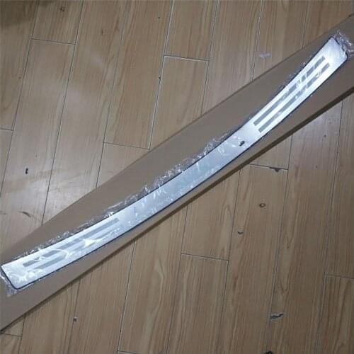 Car-styling Stainless steel After the guard back shrouds Rear Bumper Sill fit For Mitsubishi ASX 2013-2018 car accessories auto