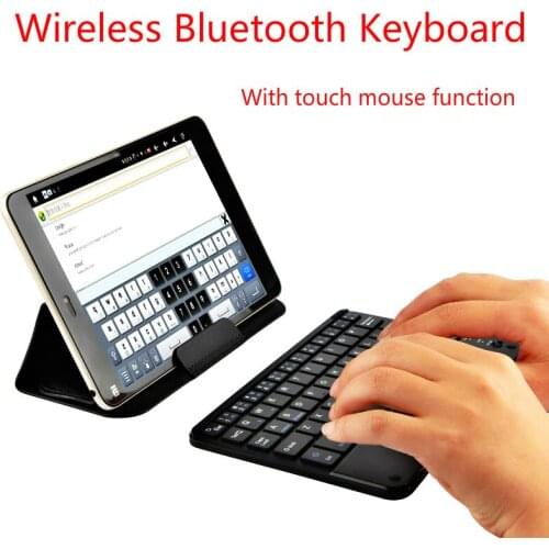 Bluetooth Keyboard For Huawei MediaPad M2 8.0 Wireless Bluetooth keyboard for M2-801w 802L M2 803L Android Windows Touch Pad