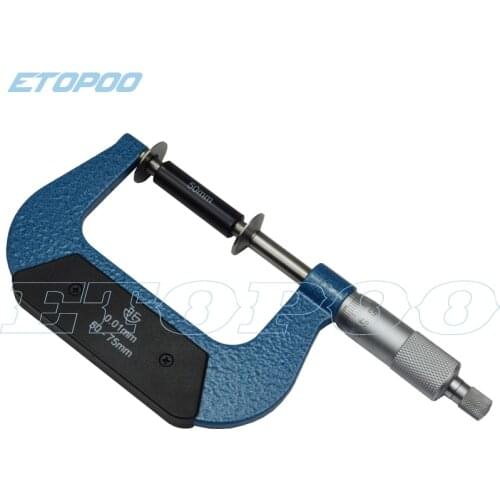 Xibei brand 50-75mm disk micrometer 0.005mm gear tooth micrometer Micrmetro