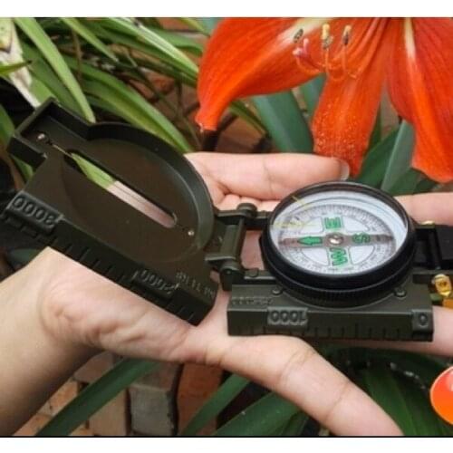 H0172 Free shipping Outdoor multifunctional portable compass / compass / American soldier outdoor equipment supplies