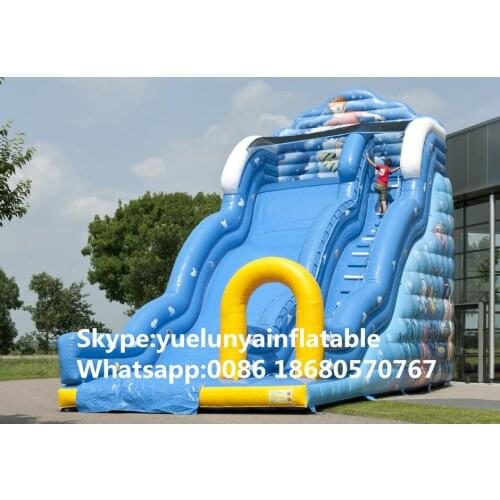 China Guangzhou) manufacturers selling inflatable slides,Inflatable slide combination Large ocean slide KY-705
