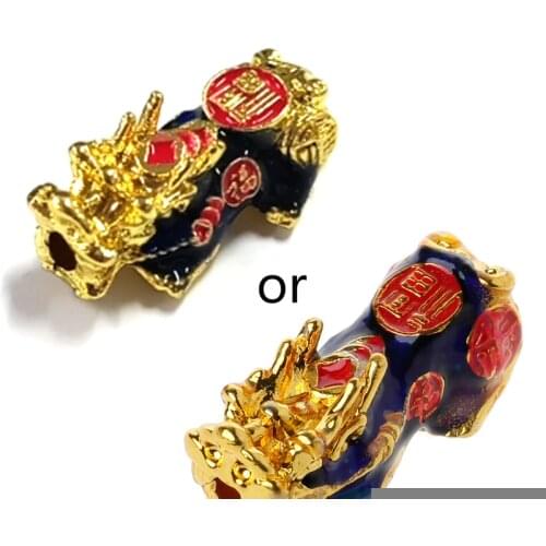 Mood Temperature Color Change Chinese Pixiu Beads Lucky Amulet Jewelry Making