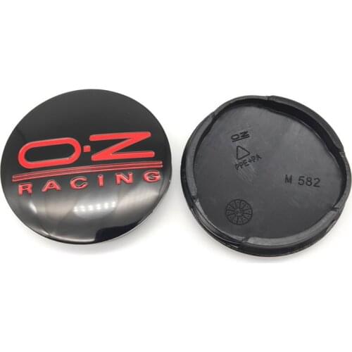 4PCS/lot M582 55/52mm OZ Racing Car Wheel Center Hub Caps Alloy Wheel Rim Center Hub Cap Cover Car Replace Center Caps O.Z