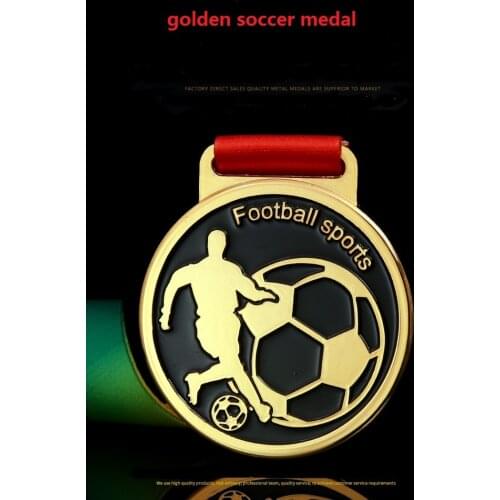 New style sports competitions medal soccerl sports medal Custom Metal Souvenir Sport Soccer Medal Customized Football Medal