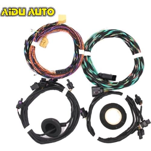 PARKING FRONT AND REAR 8K PDC OPS INSTALL HARNESS CABLE WIRE KIT FOR VW PASSAT B7 CC TIGUAN 5N