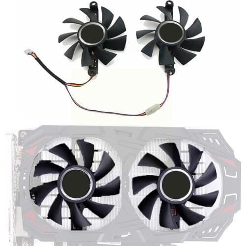 New Cooling Fan For For Colorful P106-100 GTX1060 Graphics Thunderstorm Shark Edition Card 960 NetChi Graphics 950 Fan Y2D4