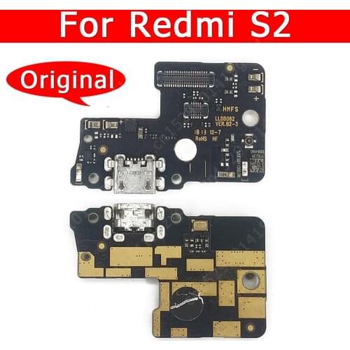 Original USB Charge Board For Xiaomi Redmi S2 Charging Port PCB Flex Connector Mobile Phone Accessories Replacement Spare Parts