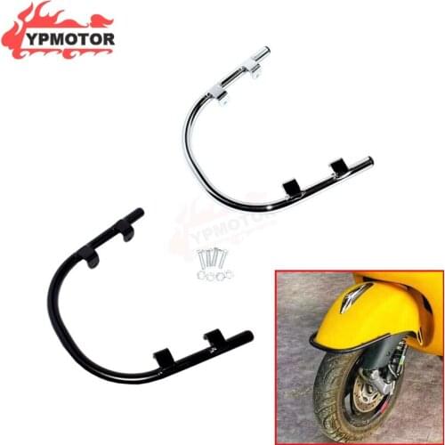 Scooter Bike Front Fender Mudguard Bumper Guard Frame Rail Protector For Piaggio Vespa GTS250 GTS300 2017-2019 2018