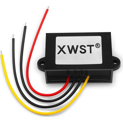 DC DC 30-60V 36V 48V to 19V 2A 3A 4A Voltage Reducer Step Down Converter Waterproof Buck Transformer Power Supply Converter