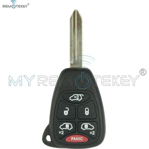 Remtekey OHT692427AA Remote head key 6 button 315Mhz for Chrysler 200 Sebring for Jeep Commander