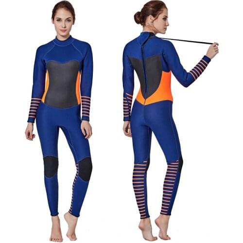 Sbart 3MM Woman Lin Tai Cold-proof Protect Warm Winter Swimming Diving Sunscreen Surfing Snorkeling Defence Jellyfish Clothes