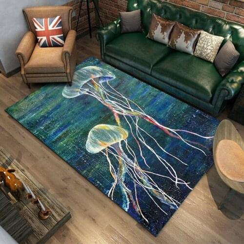 Nordic Personality Trend Carpets for living room bedroom area rugs Bedside blanket Rectangle Creative abstract oil paint Carpet