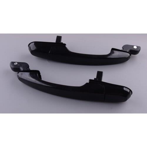 1 Pair Rear Exterior Outside Door Handle fit for Hyundai Tucson 2005 2006 2007 2008 2009 83650-2E000 83660-2E000