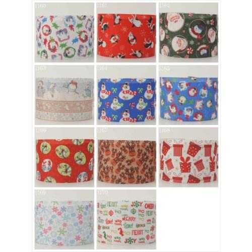 10yards - different size -CHRISTMAS ribbon -Christmas tree/Santa Claus/Snow/Snowman,green grosgrain ribbon/satin ribbon