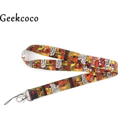 10pcs/lot J1356 This is Fine Cartoon Dog Lanyard Mobile Phone Key Card Identification Strap USB Badges Holder Hanging For Kids