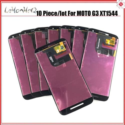 10 Piece/lot LCD For Motorola MOTO G3 G 3rd XT1541 XT1544 LCD Display Touch screen Digitizer Assembly For MOTO G3 Touch screen
